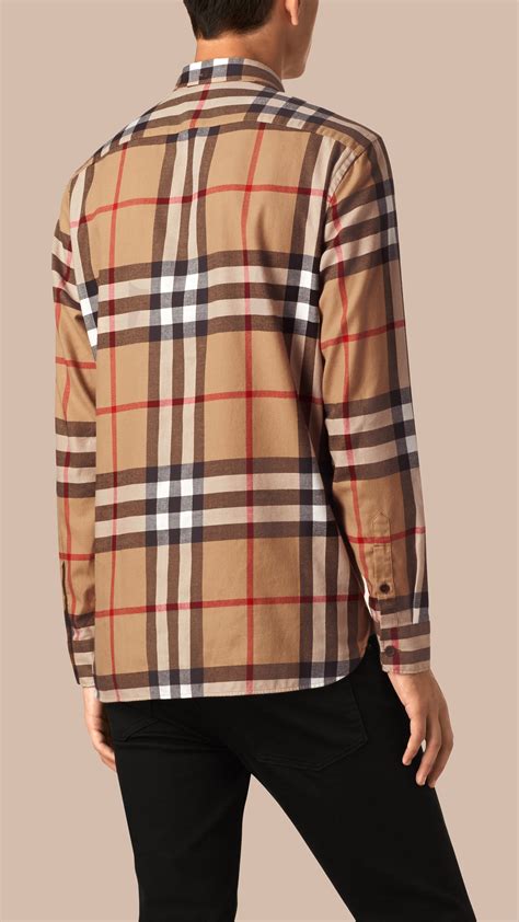 burberry flannel men's|original Burberry shirt.